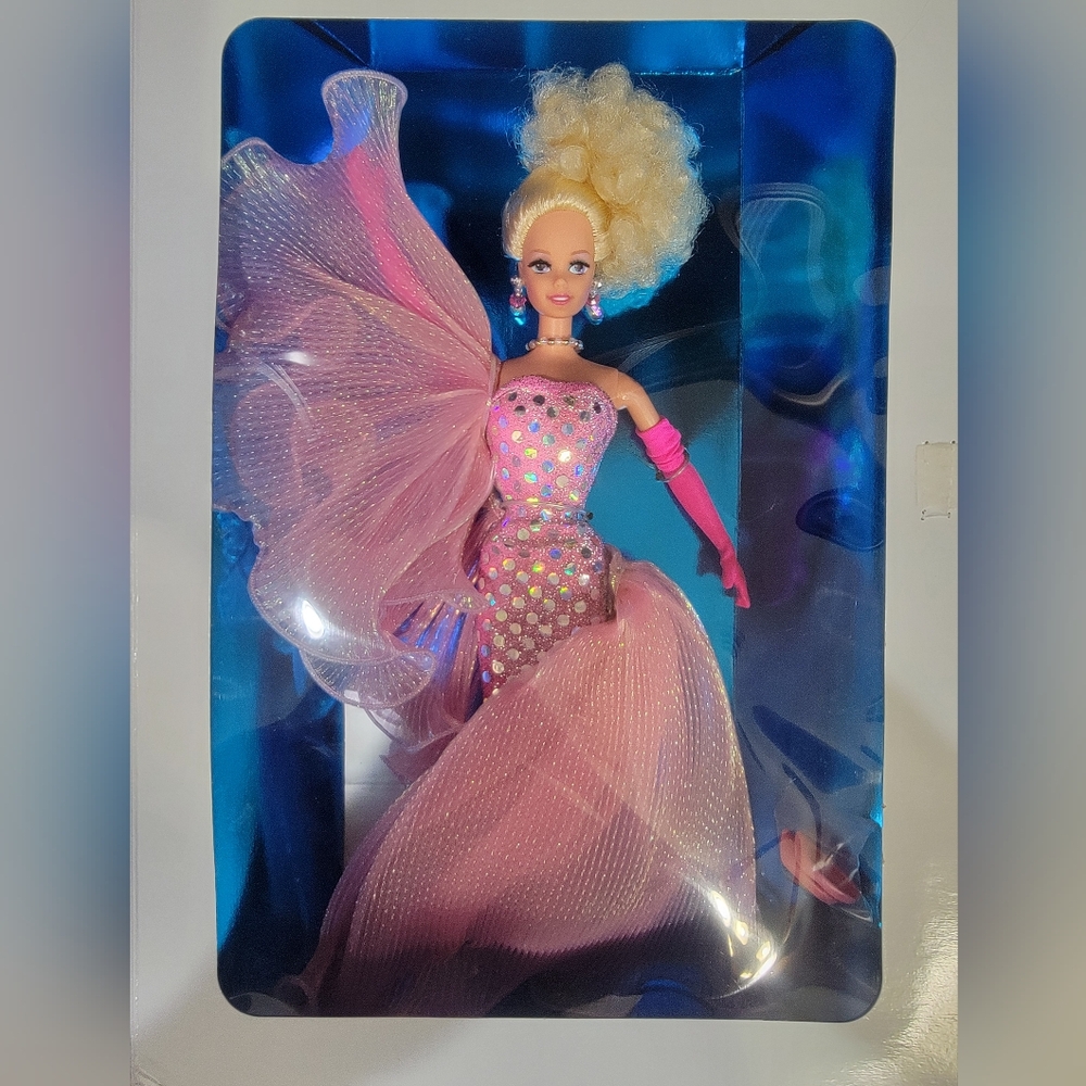 Barbie Doll in Sparkling Pink Gown